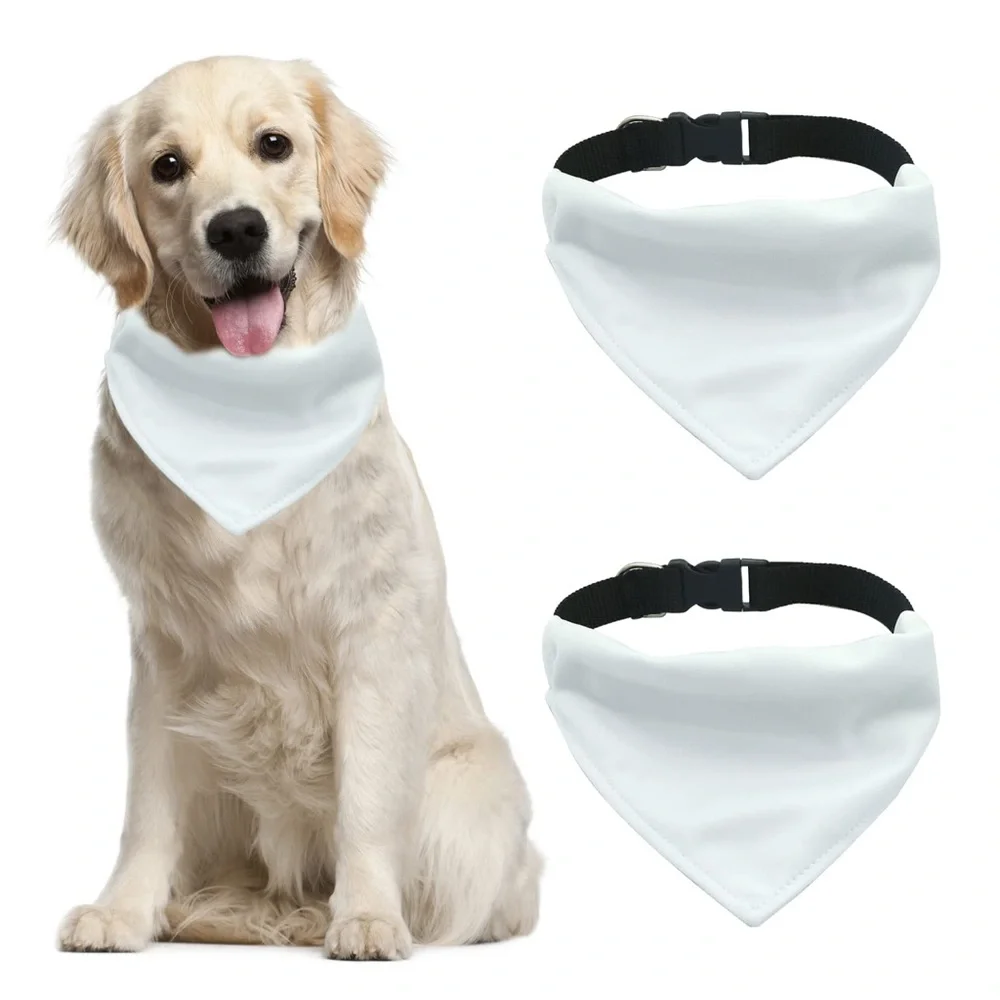 Handmade Christmas Dog Collar Bandanas‎ Set of 3 – Size Small 7